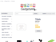 Tablet Screenshot of gadgetsmx.com